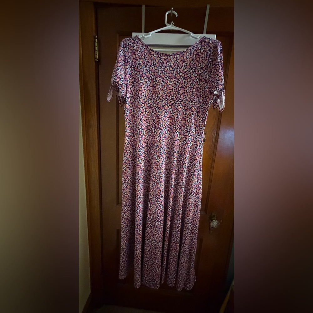 Emma & Michele Colorful Floral Dress